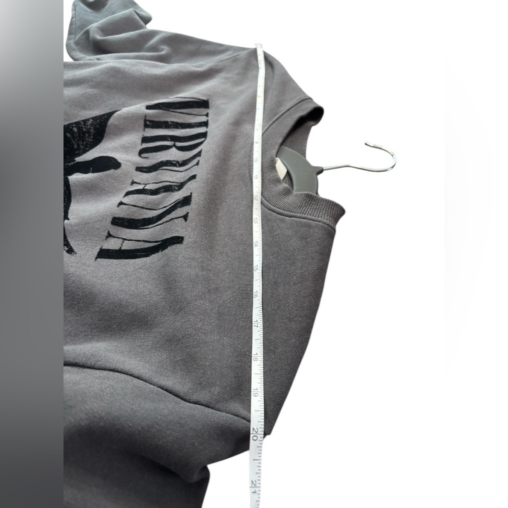 H&M Nirvana In Utero Angel Graphic Crewneck Sweatshirt Gray XS - Picture 4 of 10
